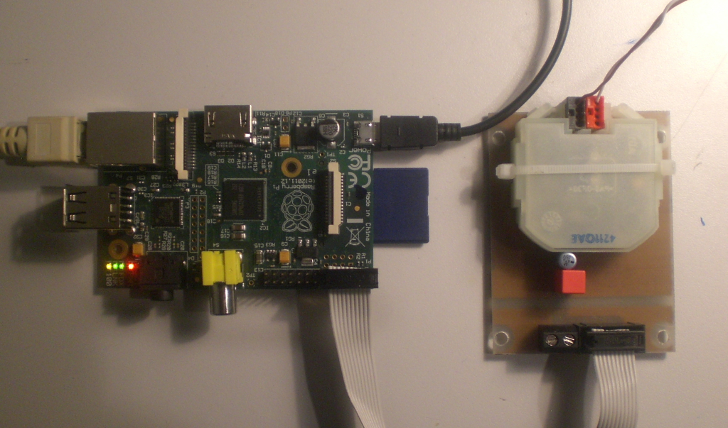 raspberry pi modbus server