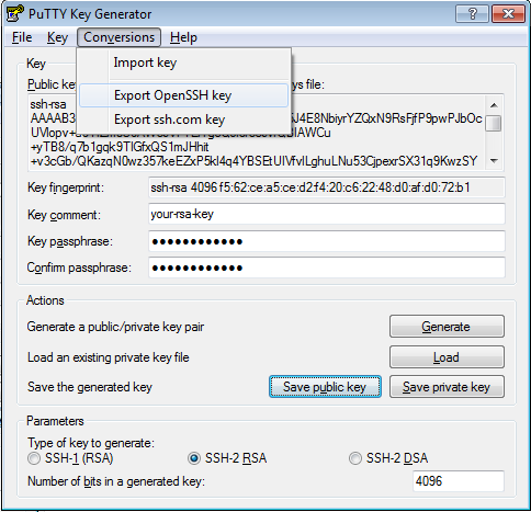 Ssh Rsa Public Key Generate