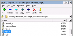 hikvision 7-zip Open IEfile.tar.gz