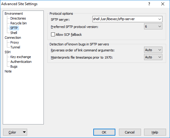 putty ssh copy local file from my windows pc to server